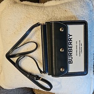 Burberry small Navy Blue Handbag
